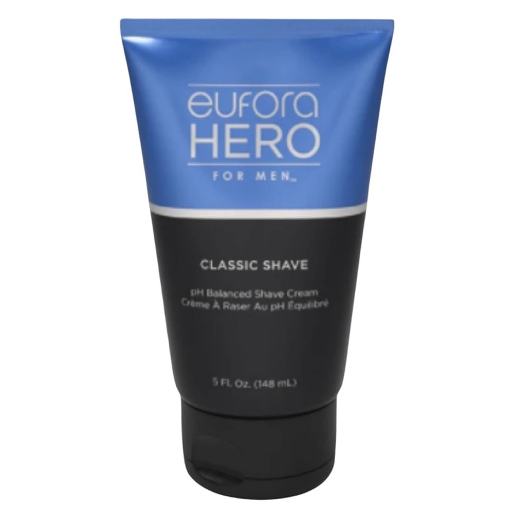 EUFORA MEN-CLASSIC SHAVE- NEW LABEL SLIGHTLY DAMAGED IN SHIPMENT. PRICED TO SELL